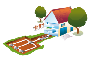 Geothermal GeoExchange heating and cooling