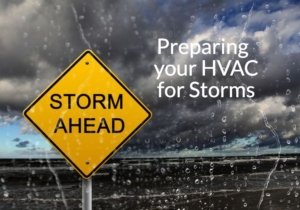 preparing HVAC for storms